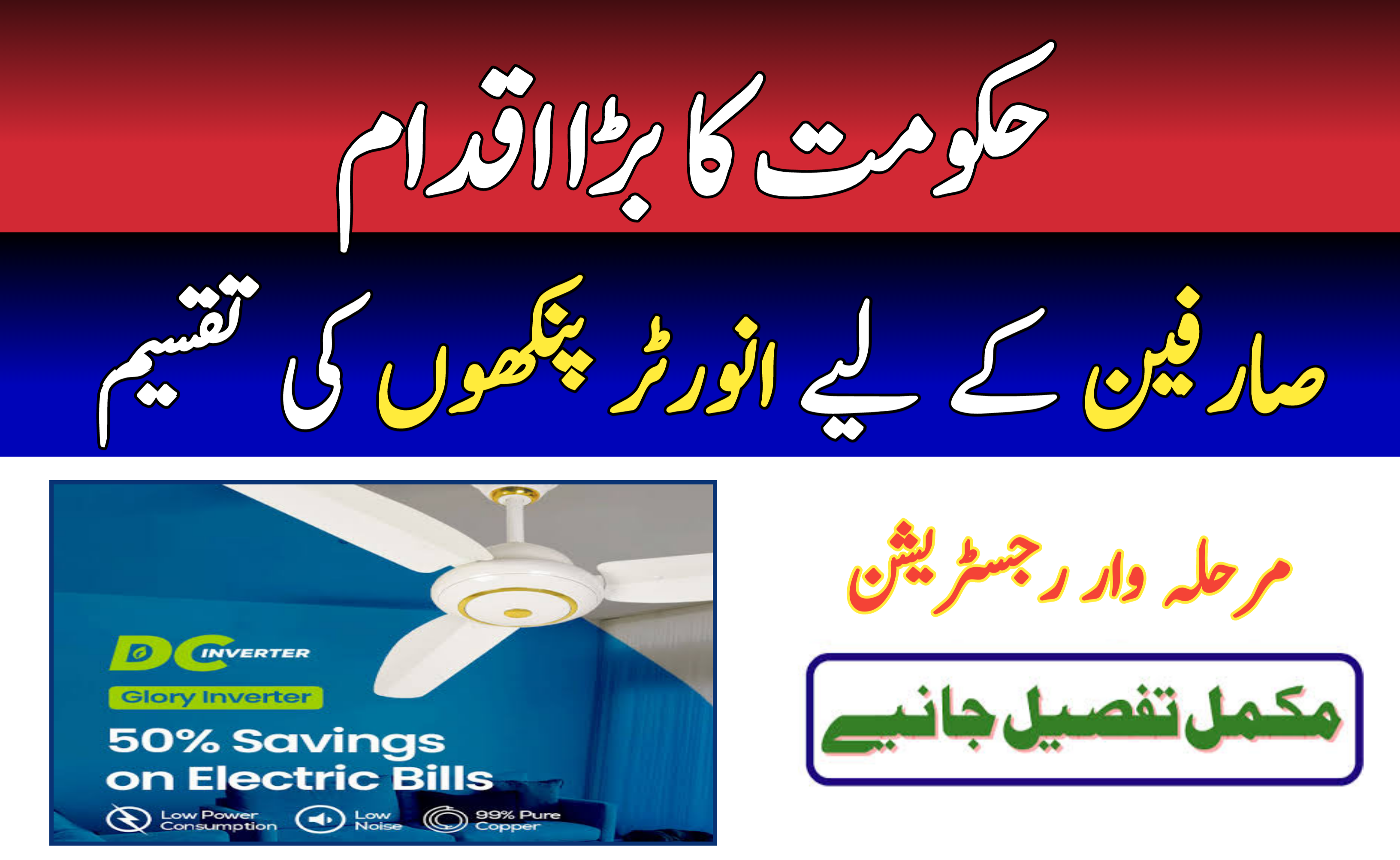 Inverter Fans Distribution for Electricity Consumers